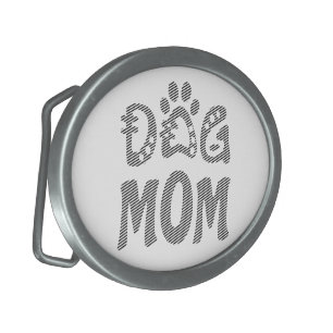 Dog Mom Belt Buckle