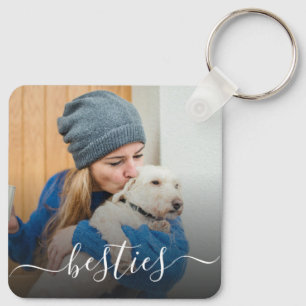Dog Mom Besties Keychain