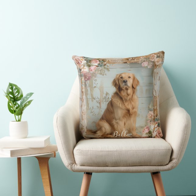 Dog Mom Besties Labrador Decorative & Throw Pillow (Chair)