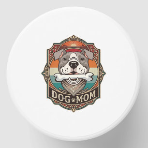Dog Mom Bone Bandana Vintage Frame_1 Mini Candle Favors