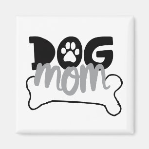 Dog Mom Bone Quotes About Dog Being Family Dog Art Magnet