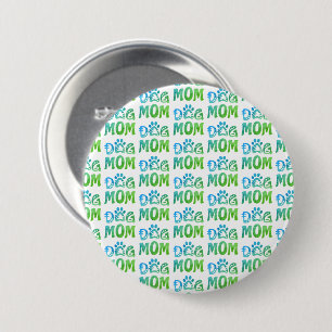 Dog Mom Button