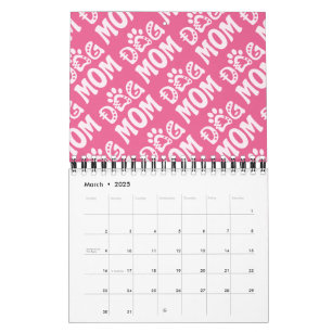 Dog Mom Calendar