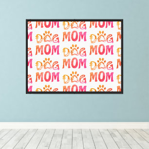 Dog Mom Canvas Print