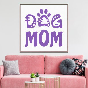Dog Mom Canvas Print
