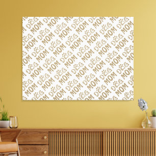 Dog Mom Canvas Print