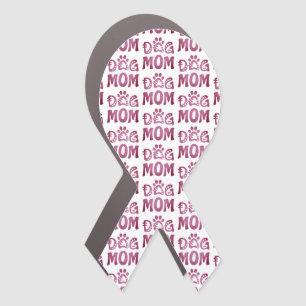 Dog Mom Car Magnet
