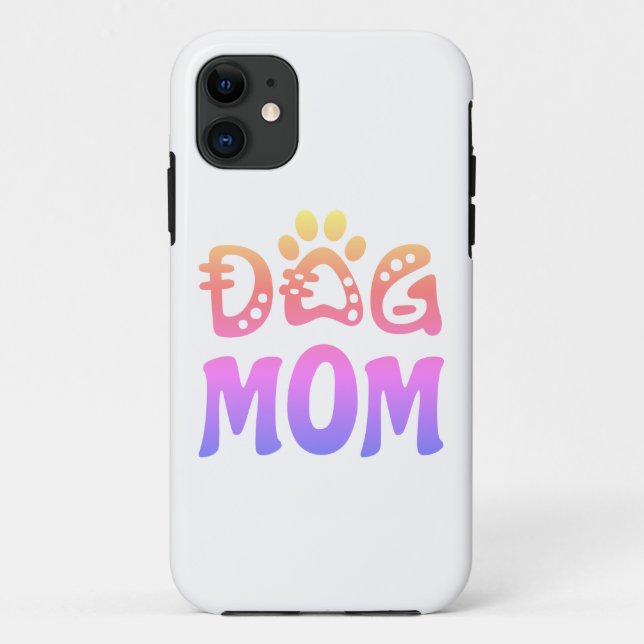 Dog Mom Case-Mate iPhone Case (Back)