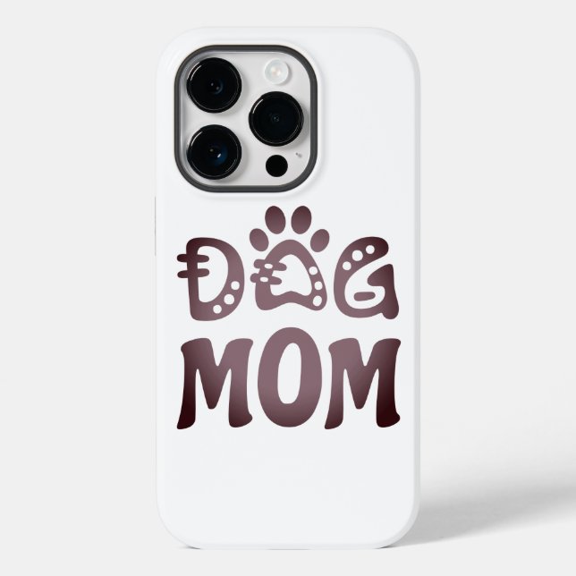 Dog Mom Case-Mate iPhone Case (Back)