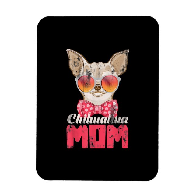 Dog Mom Chihuahua Magnet (Vertical)