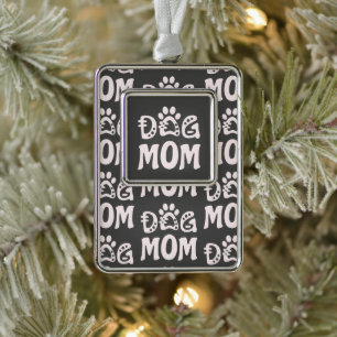 Dog Mom Christmas Ornament