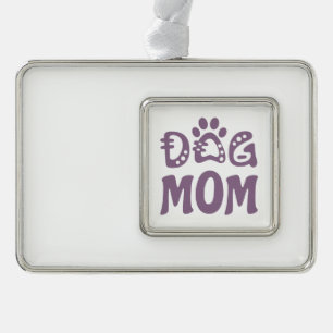 Dog Mom Christmas Ornament