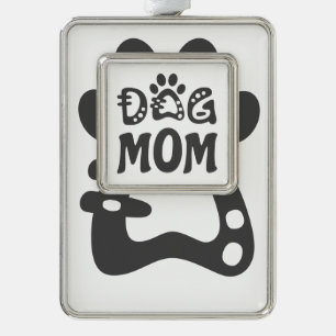 Dog Mom Christmas Ornament