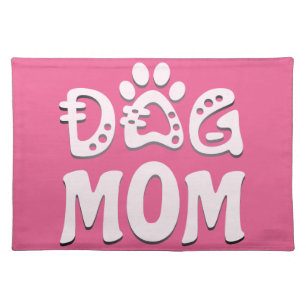 Dog Mom Cloth Placemat