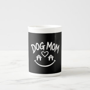 Dog Mom Club – Cute Pet Lover Design Bone China Mug