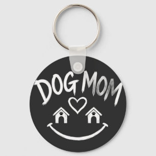 Dog Mom Club – Cute Pet Lover Design Keychain