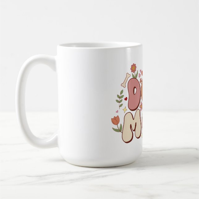 Dog Mom Coffee Mug (Left)