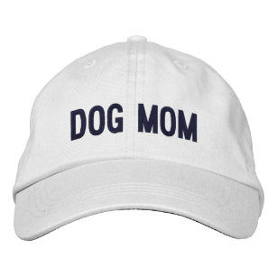 Dog Mom   Cool Dog Lady Embroidered Baseball Cap
