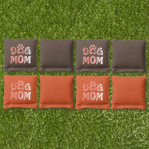 Dog Mom Cornhole Bags