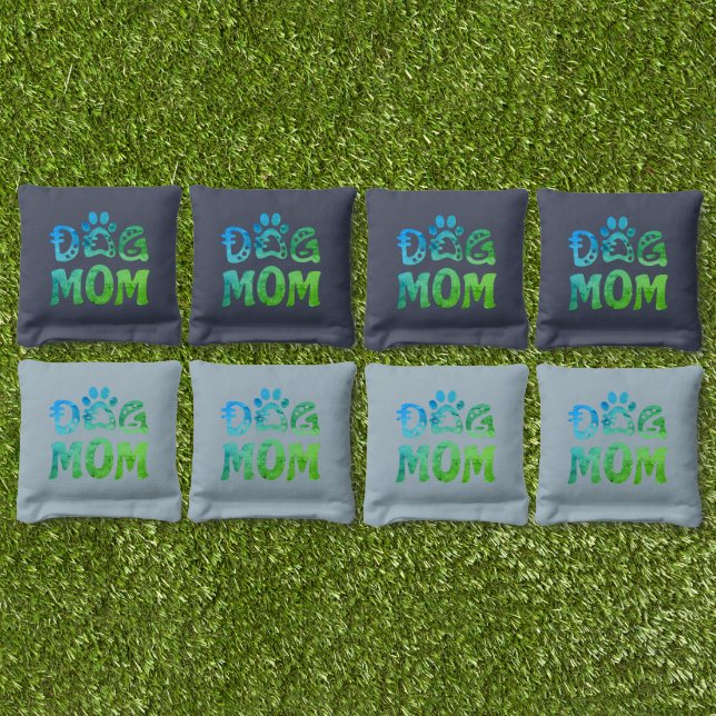 Dog Mom Cornhole Bags (Set)