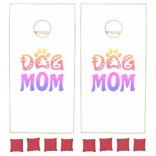 Dog Mom Cornhole Set