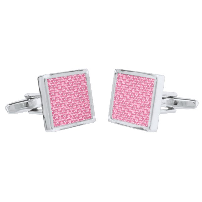Dog Mom Cufflinks (Angled)