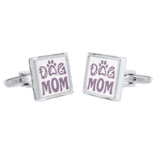 Dog Mom Cufflinks