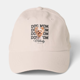 Dog Mom Custom Dog Photo Performance Cap