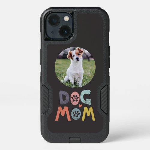 Dog Mom Custom Pet Photo Case_Mate iPhone Case