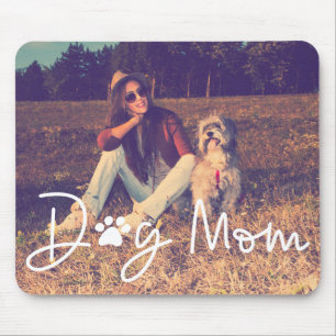 Dog Mom Custom Photo Mouse Pad