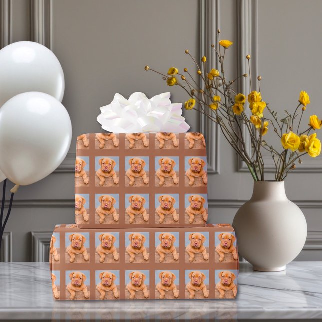 Dog Mom Custom Photo Wrapping Paper (Creator Uploaded)