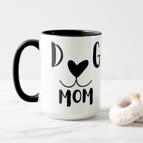Dog Mom cute idea gifts Coffee Coffee Mug cup