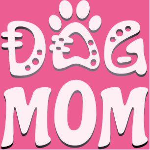 Dog Mom Cutout