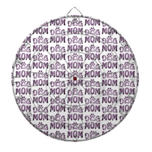 Dog Mom Dart Board
