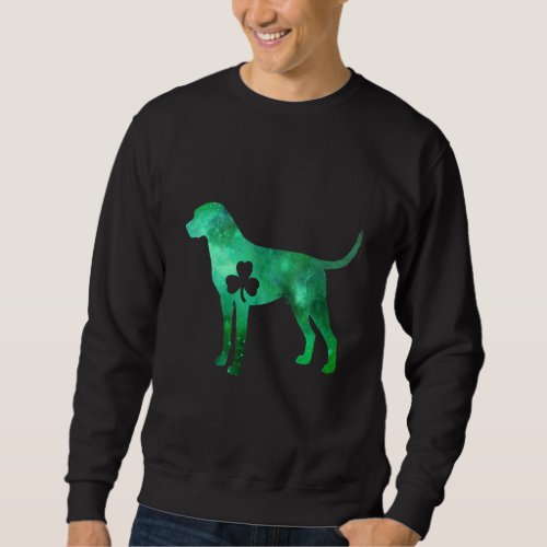 Dog Mom Dog Lover St Patrick S Day Catahoula Mom M Sweatshirt