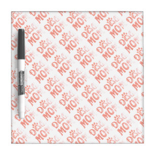 Dog Mom Dry Erase Board