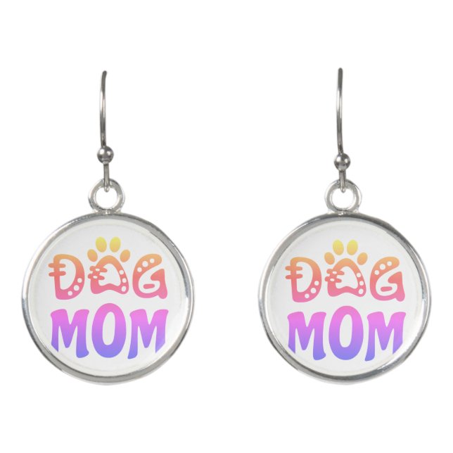 Dog Mom Earrings (Front)