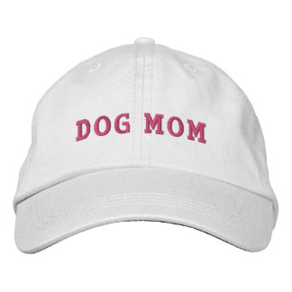 Dog Mom Embroidered Hat Cute Funny Gift