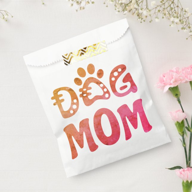 Dog Mom Favor Bag (Sealed)