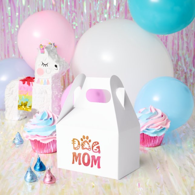 Dog Mom Favor Boxes (Party)