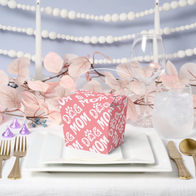 Dog Mom Favor Boxes (Wedding)