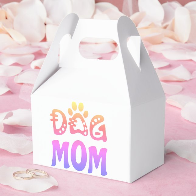 Dog Mom Favor Boxes (Wedding)