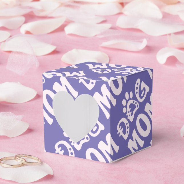 Dog Mom Favor Boxes (Wedding)