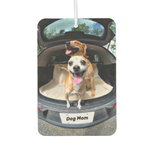 Dog Mom Fish-eye Lens Cute Funny Air Freshener