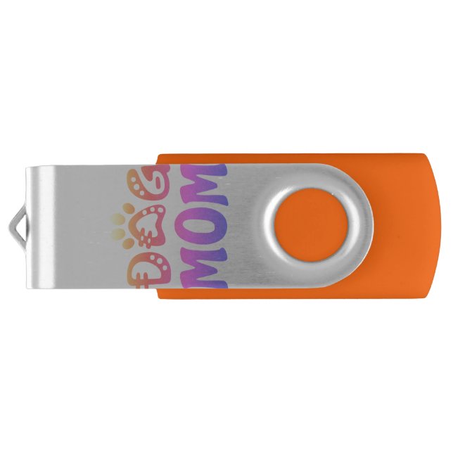 Dog Mom Flash Drive (Back)