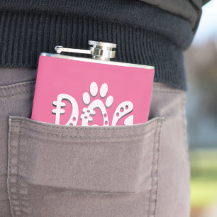 Dog Mom Flask
