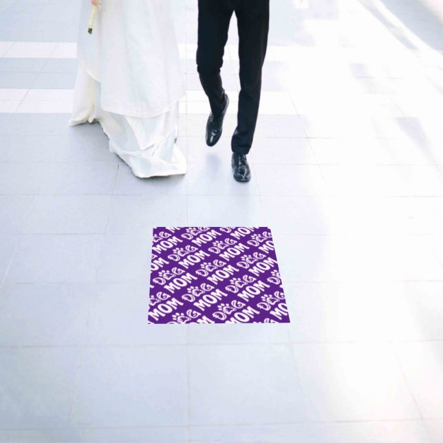 Dog Mom Floor Decals (Wedding)