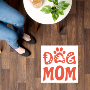 Dog Mom Floor Decals