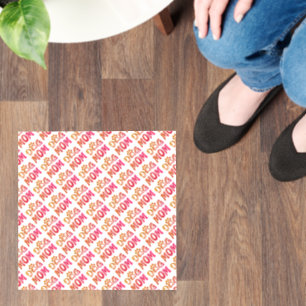Dog Mom Floor Decals