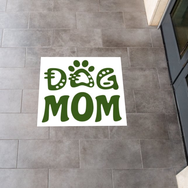 Dog Mom Floor Decals (Restaurant)